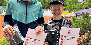 Zu den Newsdetails: Theo und Phil Rommel glänzen bei Bezirksmeisterschaften