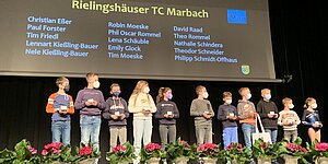 Zu den Newsdetails: Sportlerehrung 2021 der Stadt Marbach - erfolgreiche Sportler des RTC Marbach